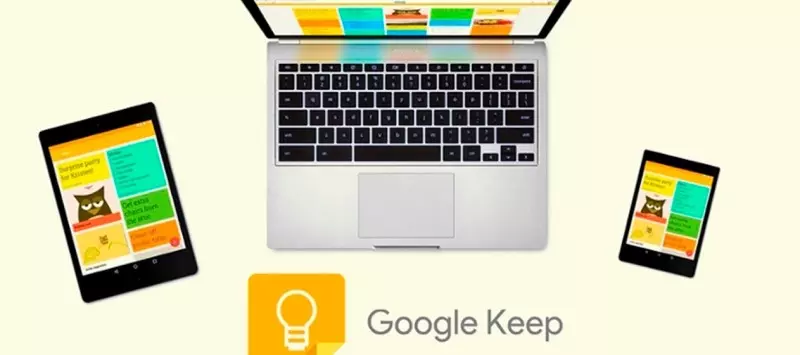 Ứng dụng Google Keep là một ứng dụng đa nền tảng