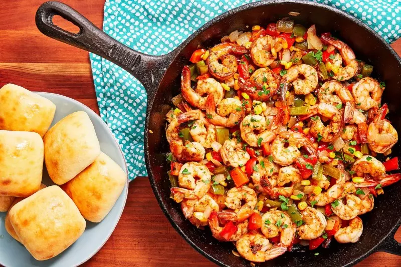 Bột cajun còn làm được món tôm sốt cajun