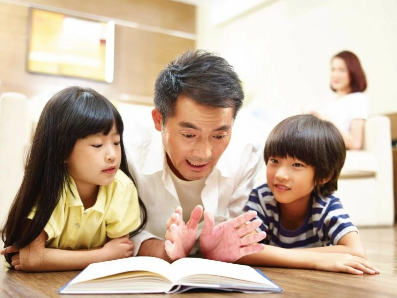 Bố mẹ xứ sở Phù Tang thường dạy con qua các câu chuyện cổ tích