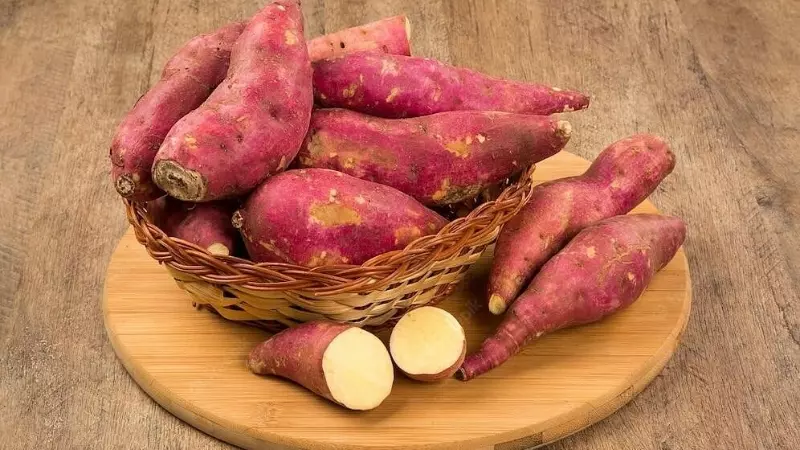 Hàm lượng vitamin A có trong khoai lang có lợi cho cơ thể sau khi uống bia