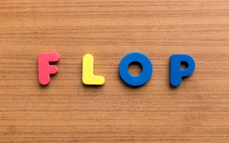 Flop là một thuật ngữ tiếng Anh để miêu tả sự thất bại