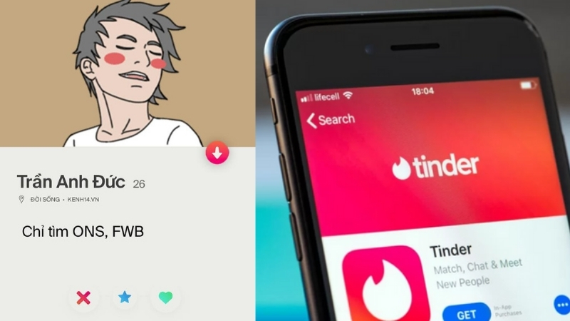 Các thuật ngữ trên Tinder