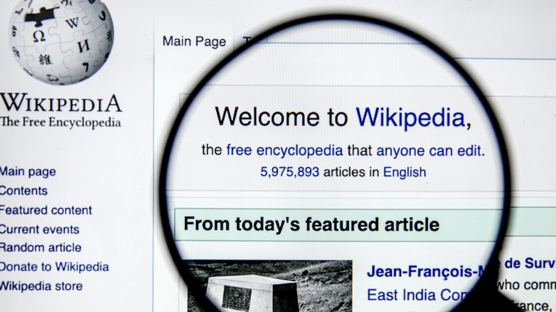 Wikipedia luôn được cập nhật liên tục theo các chủ đề