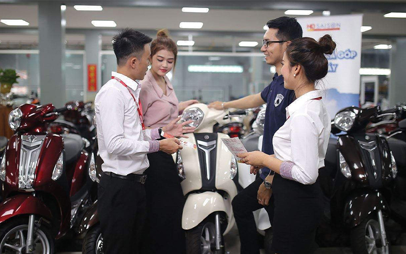 Vay mua xe máy tại Home Credit