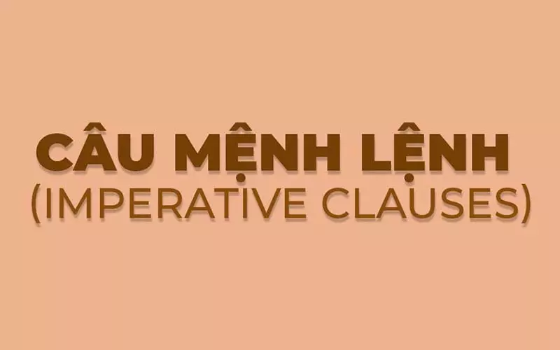 Đối với câu gián tiếp mệnh lệnh