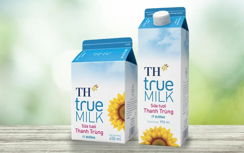 Sữa tươi nguyên kem TH True Milk