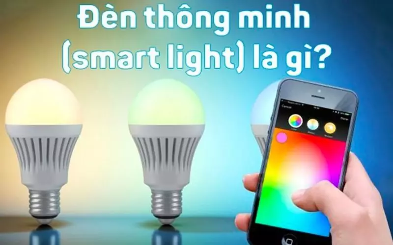 Smartlight là bóng đèn LED có thể điều khiển từ xa