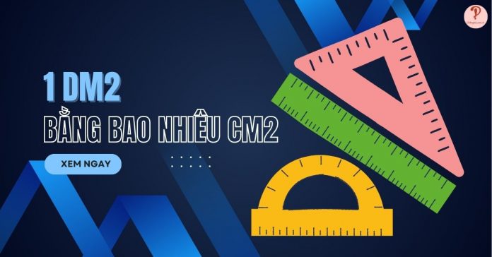 1dm2 bằng bao nhiêu cm2, m2, km2 và cách đổi 1 dm2 ra m2