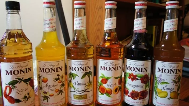 Monin syrup là một thương hiệu sản xuất syrup nổi tiếng của Pháp