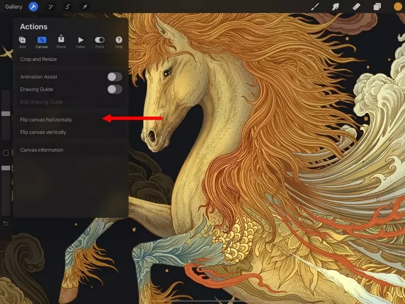 Procreate là ứng dụng dễ sử dụng được nhiều người dùng yêu thích