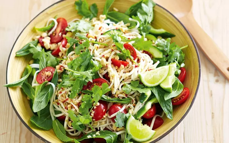 Salad rau trộn