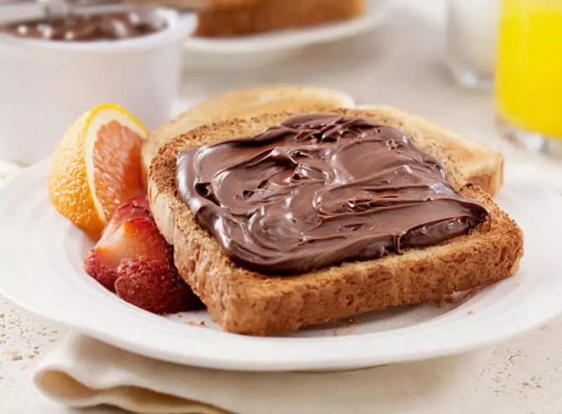 Nutella được xem là món ăn kèm tuyệt vời