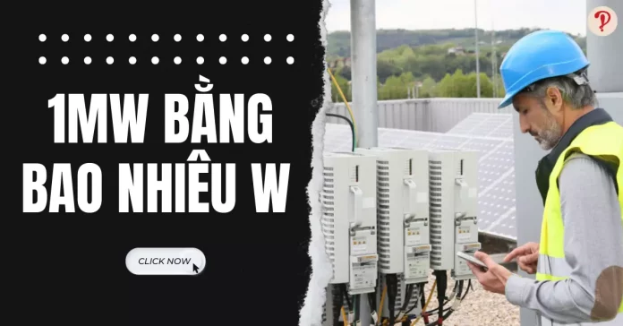 1mw bằng bao nhiêu w