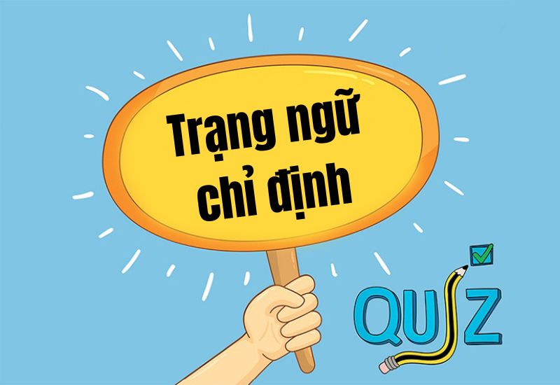 Trạng từ chỉ định