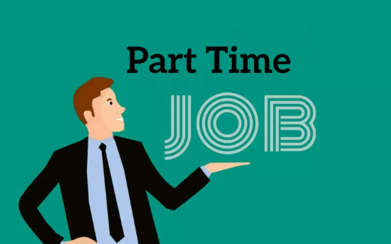 Part time job có nghĩa là công việc bán thời gian và có thể đăng ký theo giờ