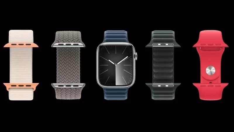 Apple Watch Series 9 được thiết kế phiên bản vỏ nhôm màu hồng và vỏ thép không gỉ