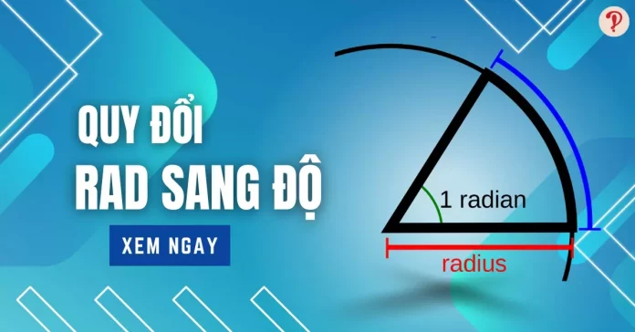 đổi rad sang độ