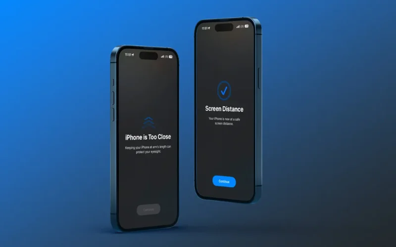 Công nghệ Screen Distance sẽ cảnh báo người dùng iPhone