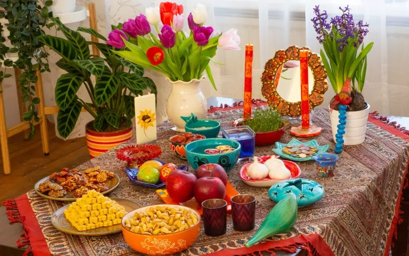 Haft Sin chính là phần quan trọng nhất trong công việc chuẩn bị của Tết Nowruz