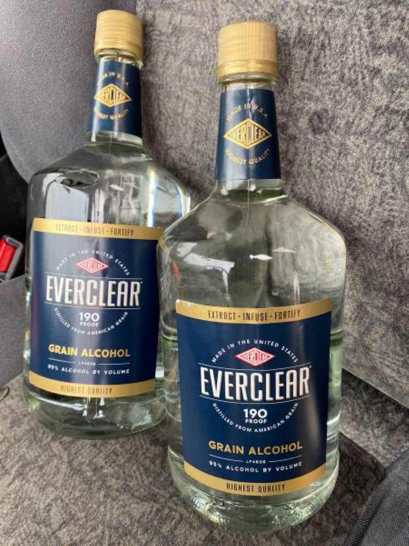 Everclear: Nồng độ cồn là 95±3%