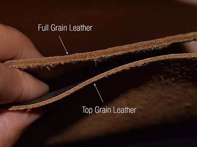 Cách nhận biết genuine leather