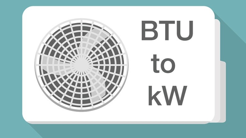 Quy đổi btu sang kw