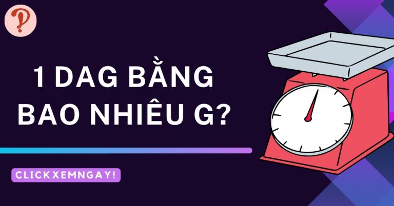 1 dag bằng bao nhiêu g? Cách quy đổi từ Đềcagam sang Gam