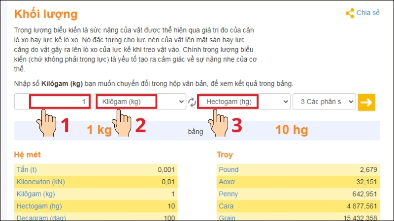 Nhập số lượng muốn chuyển