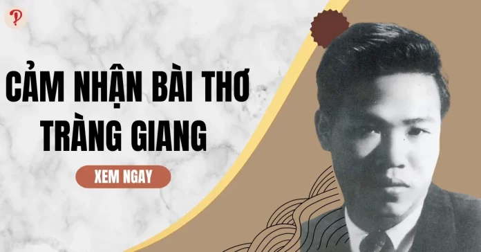 Cảm nhận bài thơ Tràng giang