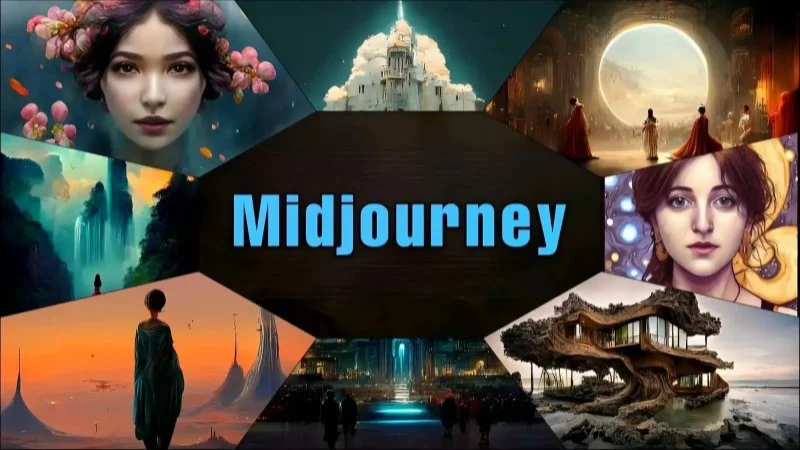 Midjourney AI vẽ tranh bằng cách sử dụng một quá trình ghép các chi tiết lại với nhau từ một nguồn dữ liệu khổng lồ