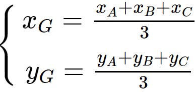 Ví dụ minh họa tìm tọa độ của trọng tâm tam giác - 35