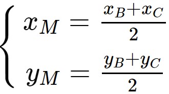 Ví dụ minh họa tìm tọa độ của trọng tâm tam giác - 29